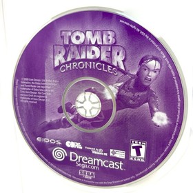 Dreamcast Tomb Raider: Chronicles (Sega) Replacement Case & Artwork