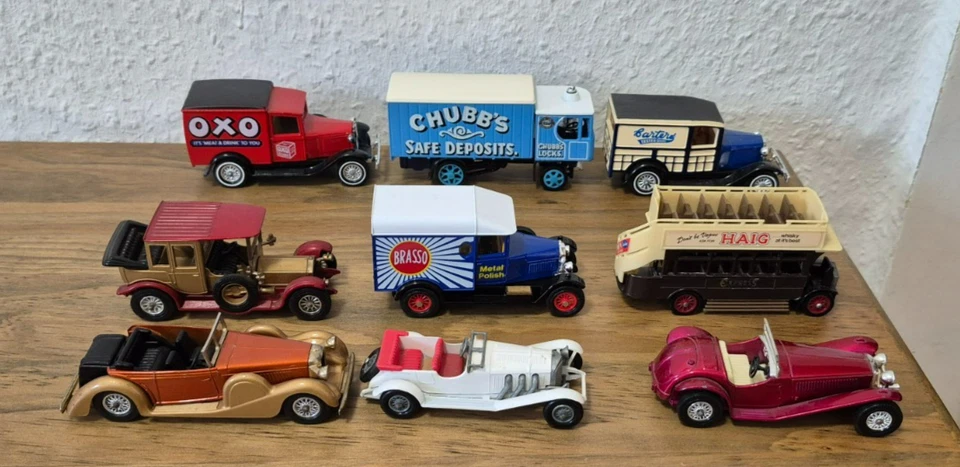 9 * Models of Yesteryear von Matchbox von bespielt bis gut erhalten - Konvolut - - Bild 3 von 4