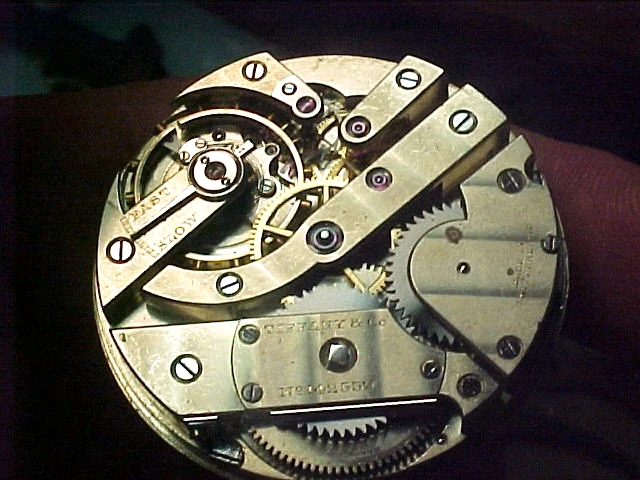 Juego de colgantes Patek Philippe para Tiffany & Co 43,5 mm Hunter movimiento de níquel