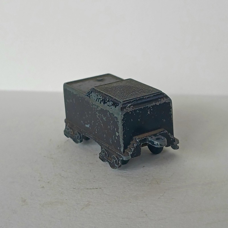 Vintage Metal Diecast Black Coal Tender Midgetoy Rockford ILL USA
