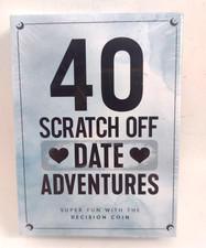 40 Scratch Off Date Night Adventure Cards   Fun, Exciting  Romantic Couples New