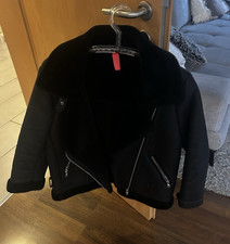 Sonstige Damen Bikerjacke M Schwarz Kunstlede...