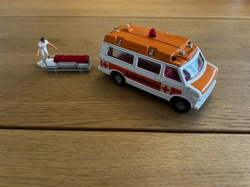 Corgi CHEVROLET VAN Ambulance DIECAST Toy Car VINTAGE