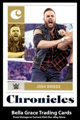 #ad 2022 Panini Chronicles WWE Josh Briggs #4 NXT 2.0 $1.99