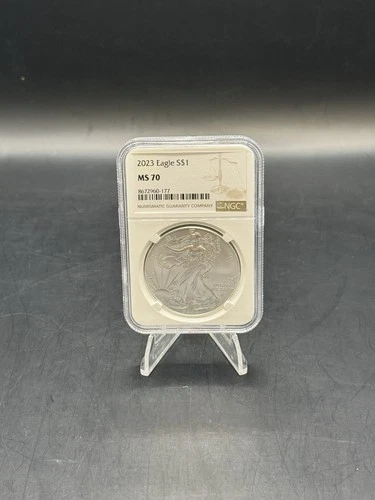 2023 American Silver Eagle NGC MS70 1 oz .999 Silver