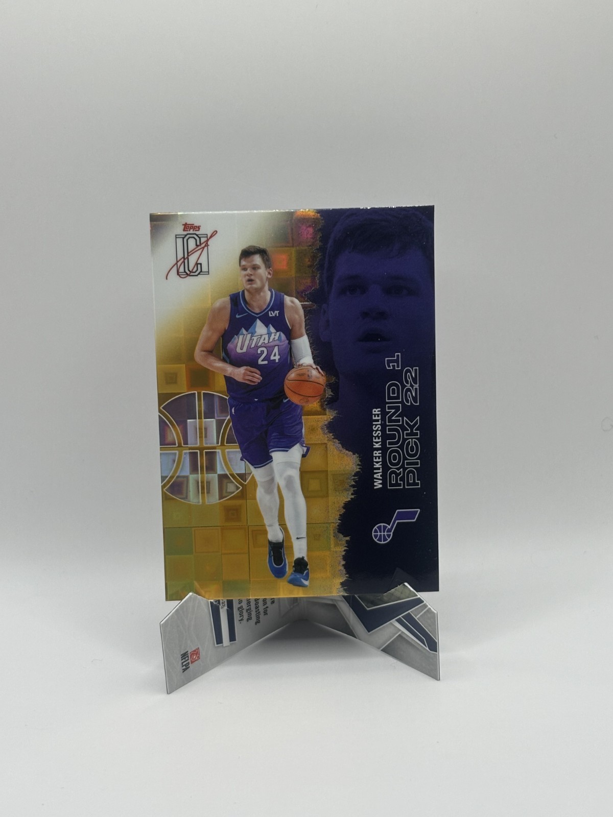 2025-26 Topps Signature Class Walker Kessler Gold Pandora