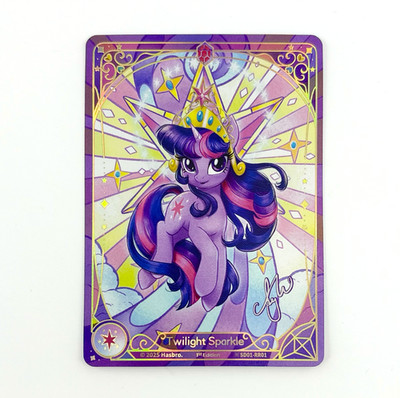Kayou My Little Pony TCG Ruby*RR Rare Twilight Sparkle 1st Edition SD01-RR01 ENG