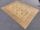 Amazing Hand Knotted Vintage Afghan Chobrang Wool Area Rug 11 x 8 Ft — photo 9