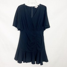 Aaron & Amber Dress Womens Small Cotton Chic Coquette Party Beachy Night Out