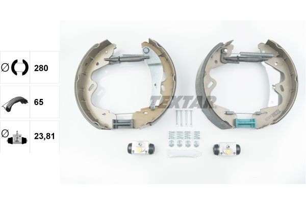 Textar 84065100 Bremsbackensatz Passend FüR Nissan-image