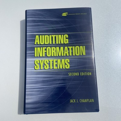 Auditing Information Systems by Jack J. Champlain (2003, Hardcover) K7