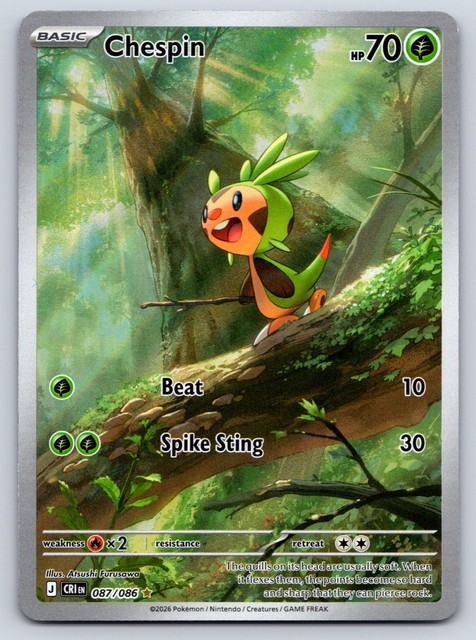 Chespin #87 (Chaos Rising)