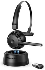 Mopchnic Mono Bluetooth Headset - KH113M - Black-Laptop,Computer