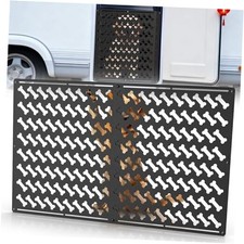 Rv Screen Door Protector for Dogs, Adjustable 17-32" Heavy Duty Aluminum Bone