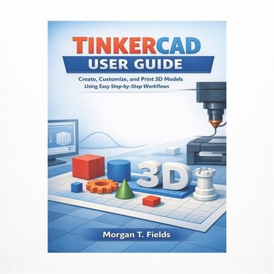 Tinkercad User Guide: Create, Customize, and Print 3D Models Using Easy Step-...
