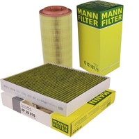 MANN-FILTER Filtersatz Innenraumfilter Luftfilter Passend FüR Audi A2 1.4