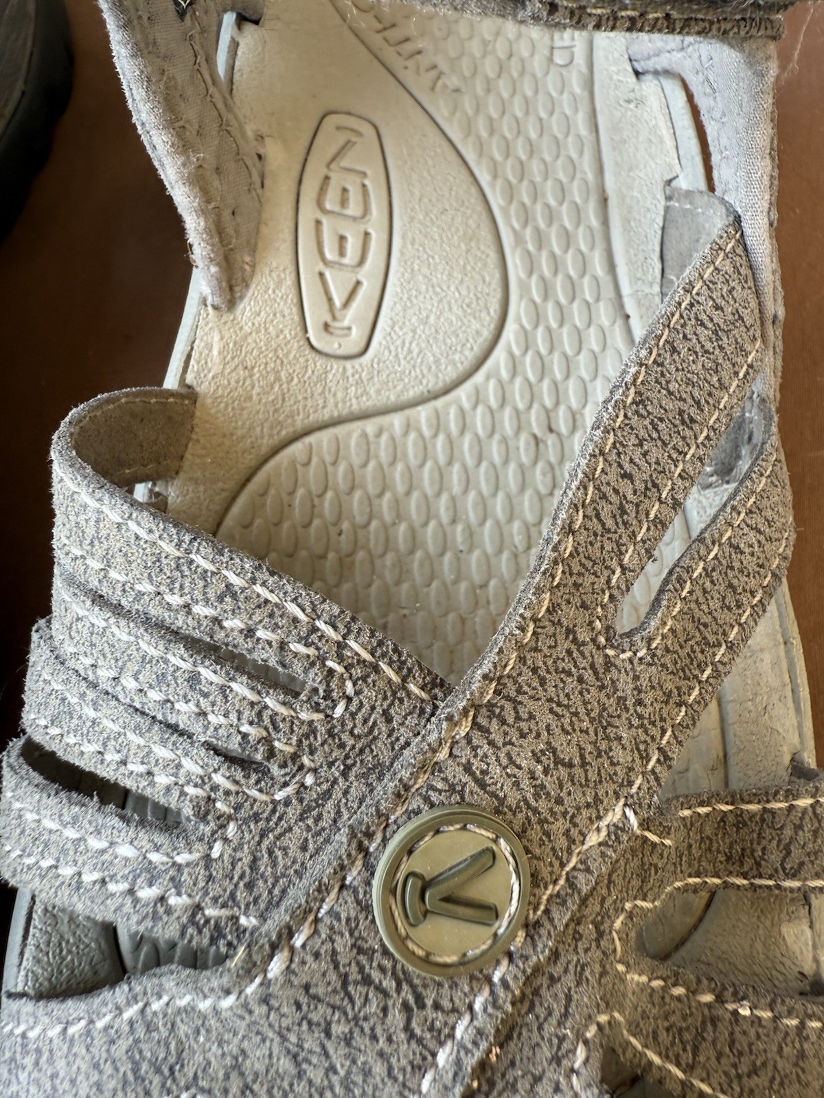 Sandali Keen donna rosa cinturino regolabile avventura brindle shitake taglia 10