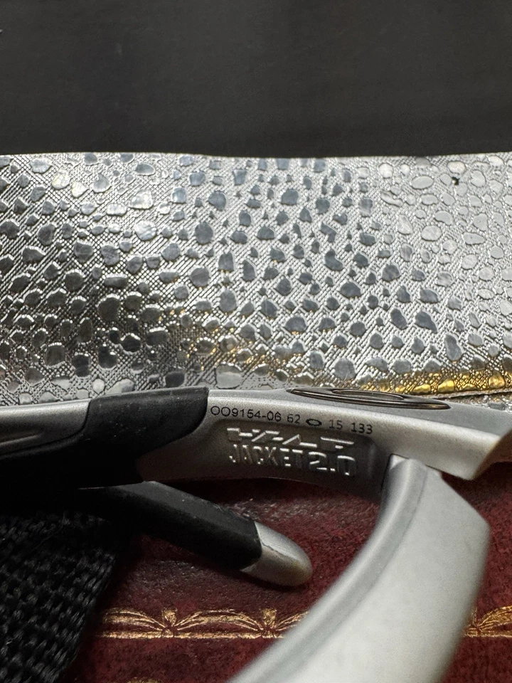 Gafas de sol Oakley HALF JACKET 2.0 OO9154 06 plata iridio polarizadas 62-15-133 Foto 3 de 4