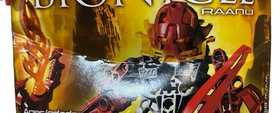 LEGO 8973 Bionicle Raanu NEW Though Display Package Has Some Creasing READ 2009