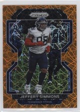 2021 Panini Prizm Lazer Prizm Jeffery Simmons #5 0t2