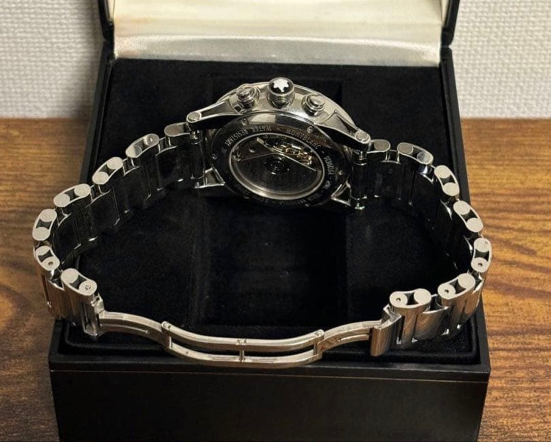 Montblanc TimeWalker 7069 SS Silver Automatic Chronograph Date