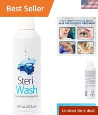 Steri-Wash 8 Oz Clean Care Spray - Professional Aftercare for New Piercings
