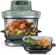 Ninja AS090UKGN CRISPi PRO 5-in-1 Glass Air Fryer in Green