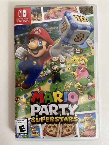 Mario Party Superstars - Nintendo Switch - Complete/CIB - USA - NM - OEM
