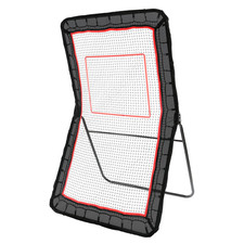 Lacrosse Rebounder for Backyard, 4x7 Ft Volleyball Bounce Back Net, Pitchback Th