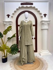 Salwar Kameez Pakistani Indian Wedding Party Wear Dress Bollywood Palazzo Suit