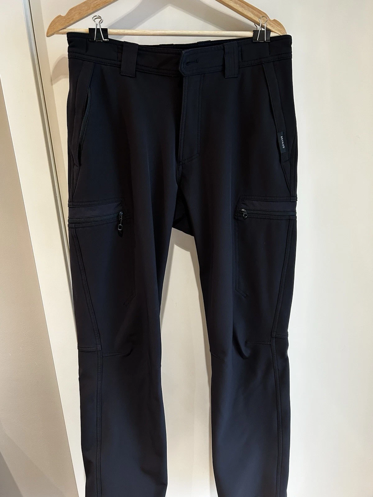 Beyond Clothing L5 Testa Men’s Softshell Pants 32L — Black