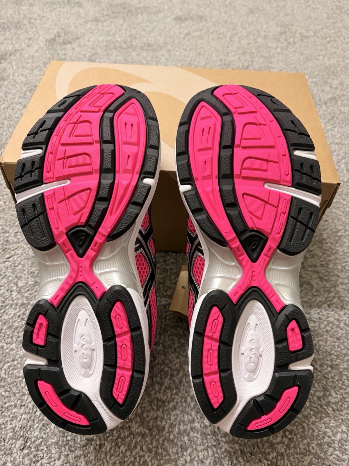 Sz 8W ASICS GEL-1130 Neon Pack - Pink Glo Pure Silver | Women's | 1202A525-700 | thumbnail 6