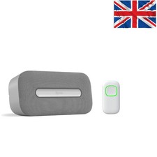 Modern Wireless Doorbell System: 200 m Range, Volume Control & Visual Alerts