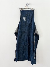 Vintage 40S 50s SELVEDGE Denim Mechanics Apron Workwear Distressed Redline