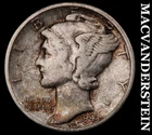 1943 Mercury Dime- Silver- Scarce Better Date No Reserve #J1015