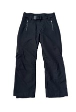 Obermeyer Black Insulated Ski Snow Pants Style 05113 Women s Size 6 Belted NEW