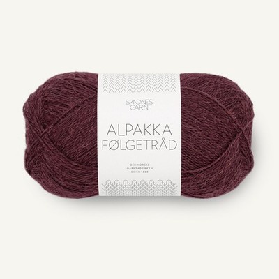 ALPAKKA FØLGETRÅD von SANDNES GARN - Farbe 4372 - 50 g / ca. 400 m Wolle