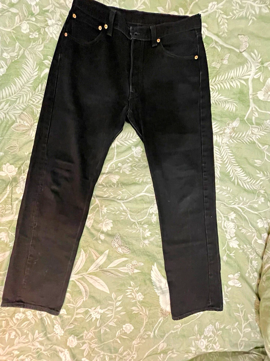 Levi's 501 Black Jeans for Men for sale | eBay