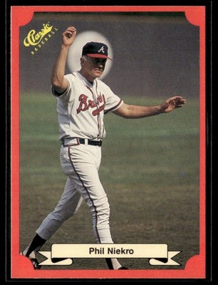 1988 Classic Red #200 Phil Niekro