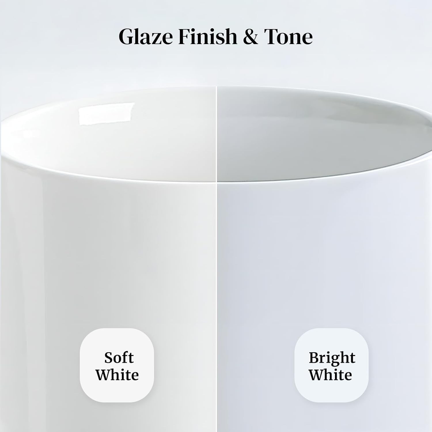 Ceramic Dinner Plates 10.6 Inch Porcelain Scalloped Plates Off-White Serving thumbnail 6