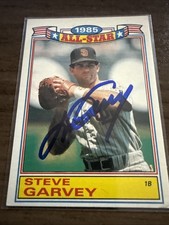 Padres- Steve Garvey Autographed 1986 Topps All Star Game Commemorative Set