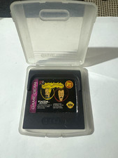 Viacom New Media Beavis and Butt-Head Sega Game Gear Cartridge w/ Case, Manual