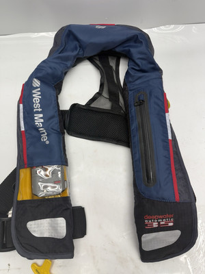 West Marine Deep Water Automatic Inflatable Life Jacket 35 Lbs (14832042) NEW!