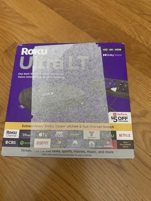 2024/2025-Roku Ultra LT Streaming Device 4K/HDR/Dolby Vision & Voice Remote New*