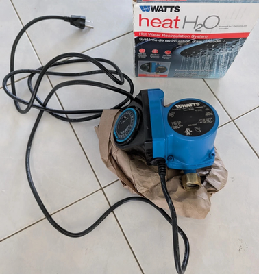 #ad Watts Heat H2O Water Recirculating System *Parts Only* quot;Sold As Isquot; $59.99