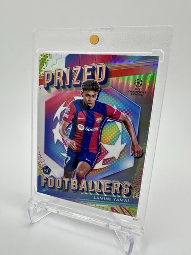 Lamine Yamal - 2023-24 Topps Finest - Prized Footballers Insert ROOKIE