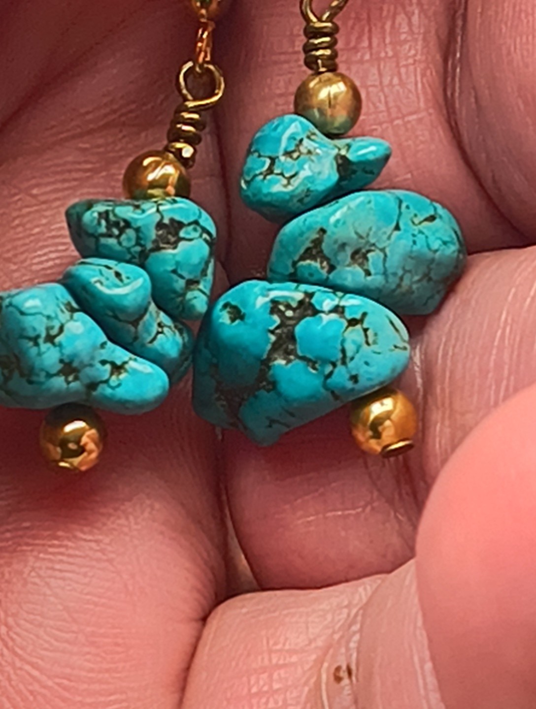 Vintage Untested Unsigned Gold Dipped? Spiderwed … - image 9