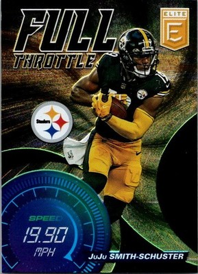 2021 Donruss Elite #FT15 JuJu Smith-Schuster Full Throttle