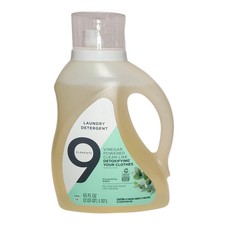 9 Elements Vinegar Eucalyptus HE Laundry Detergent 40 Loads 65 Fl oz