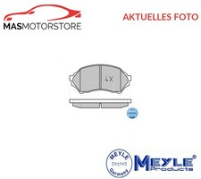 SATZ BREMSBELÄGE BREMSKLÖTZE MEYLE 025 234 9016 A FÜR MAZDA 323 S VI,323 F VI
